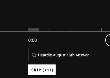 Heardle August 16th Answer
