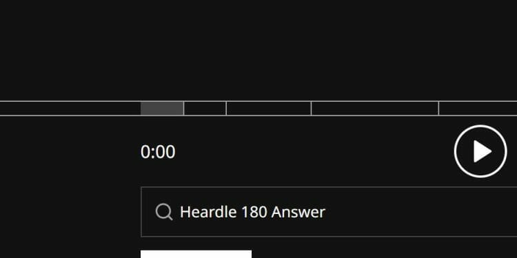 Heardle August 23rd Answer Song of the Day