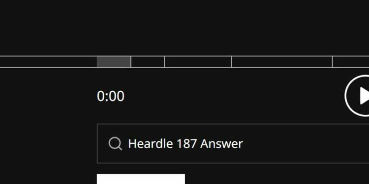 Heardle August 30th Answer Today Hints 187