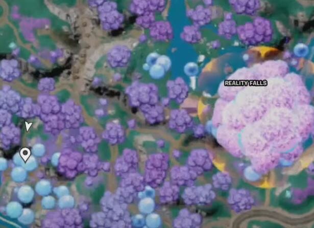 Mushroom Obstacle Course Fortnite Map Location