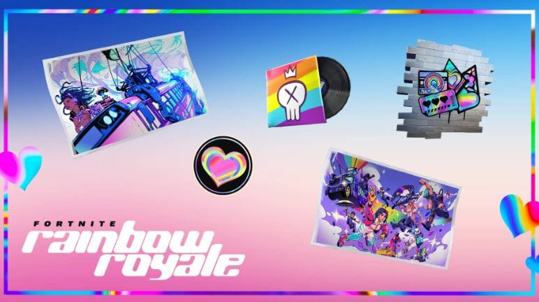 Rainbow Royale Fortnite Event 2022 Free Cosmetics