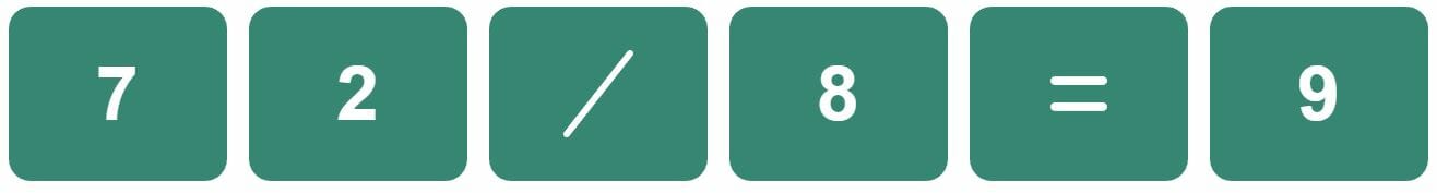 Daily Mini Bi-Nerdle Answer 1 - 29th September 2022