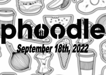 Daily Phoodle - 18th September 2022