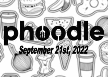 Daily Phoodle - 21st September 2022