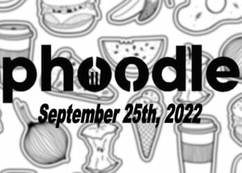 Daily Phoodle - 25th September 2022