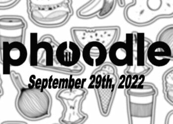 Daily Phoodle - 29th September 2022