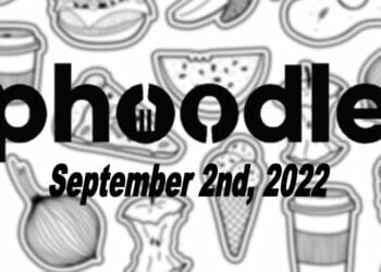 Daily Phoodle - 2nd September 2022