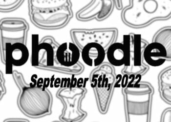 Daily Phoodle - 5th September 2022