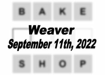 Daily Weaver - 11th September 2022