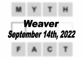 Daily Weaver - 14th September 2022