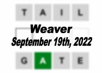 Daily Weaver - 19th September 2022