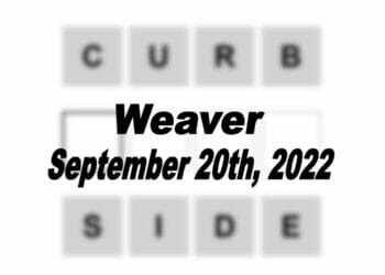 Daily Weaver - 20th September 2022