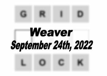Daily Weaver - 24th September 2022