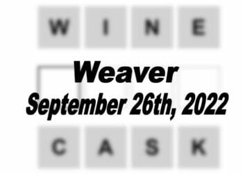 Daily Weaver - 26th September 2022