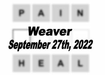 Daily Weaver - 27th September 2022
