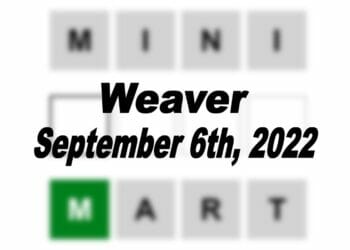 Daily Weaver - 6th September 2022
