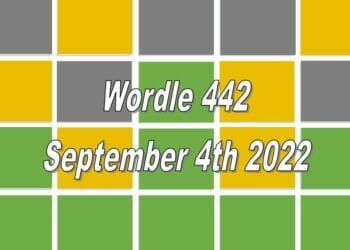 Daily Wordle 442 - 4th September 2022