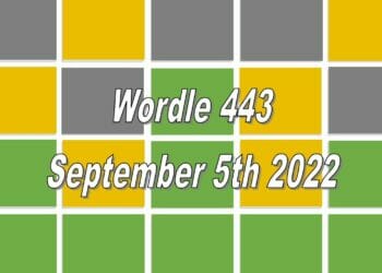Daily Wordle 443 - 5th September 2022