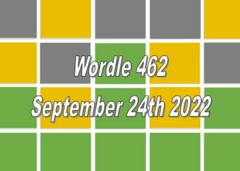 Daily Wordle 462 - 24th September 2022