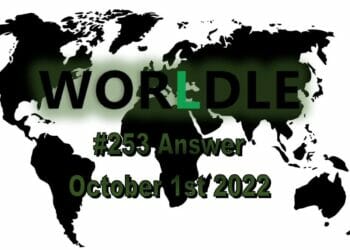 Daily Worldle - October 1st 2022