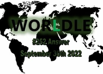 Daily Worldle - September 30th 2022