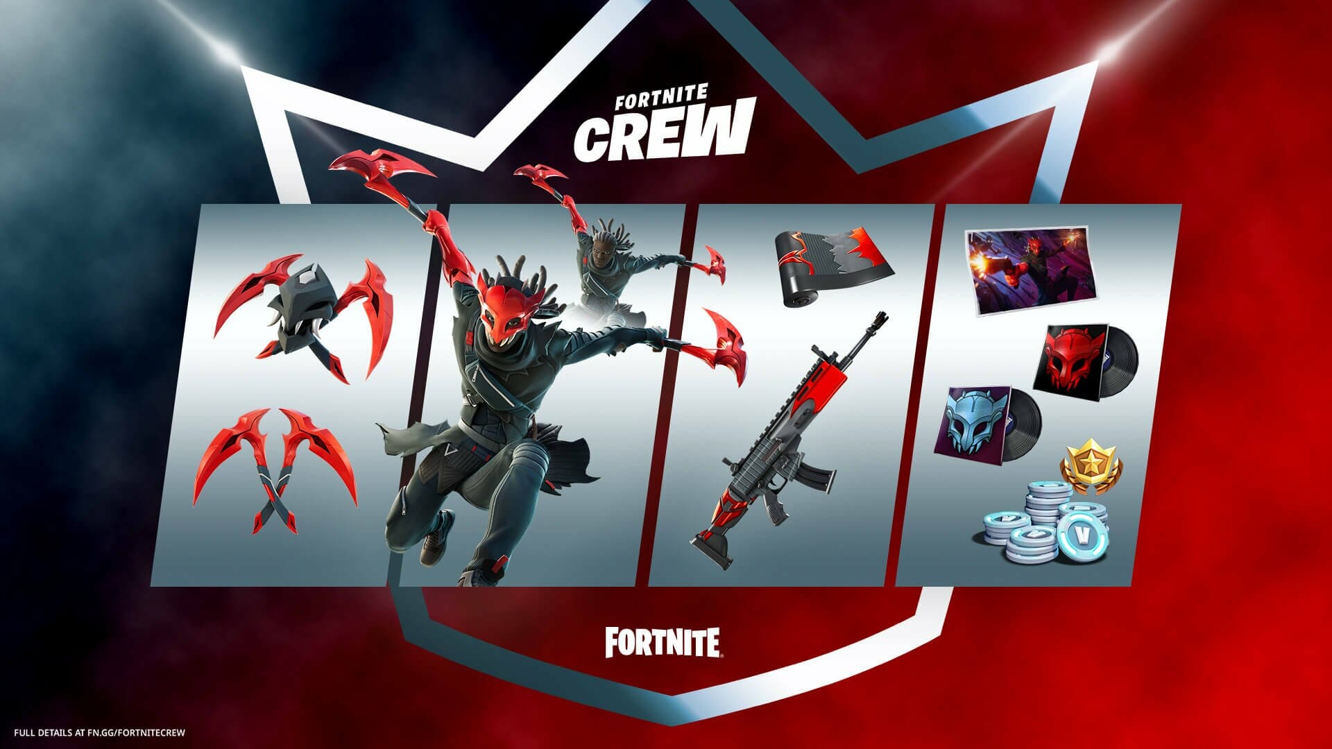 Fortnite October Crew Pack 2022