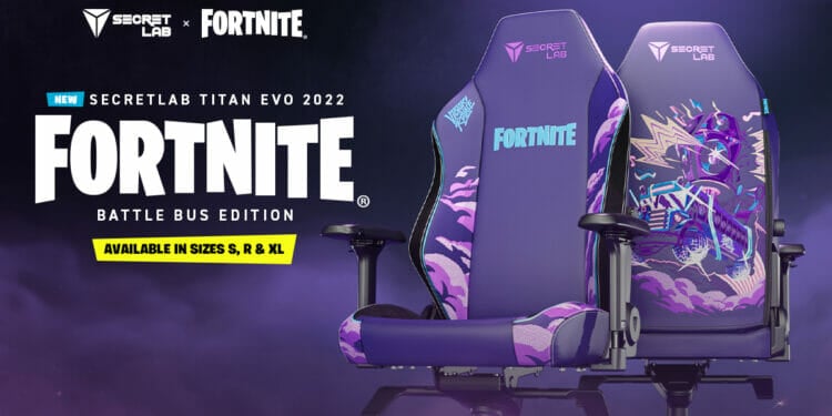 Fortnite x Secret Lab 2022 Battle Bus Chair