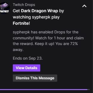 Free Fortnite Dark Dragon Wrap