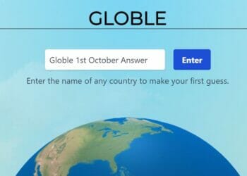 Globle 1 October Answer and Hints Today