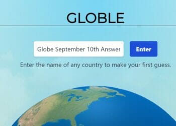 Globle 10 September Answer Today Hints