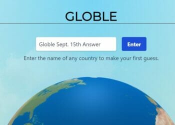 Globle 15 September Answer Today and Hints 2022