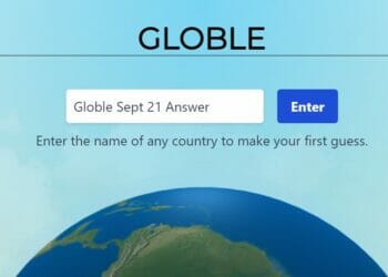 Globle 21 September Answer and Hints Today