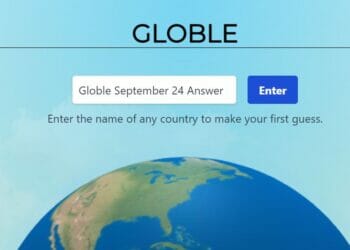 Globle 24 September Answer and Hints Today