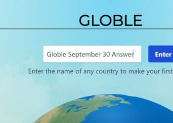 Globle 30 September Answer and Hints Today