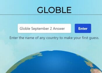 Globle September 2nd Answer 2022 Today