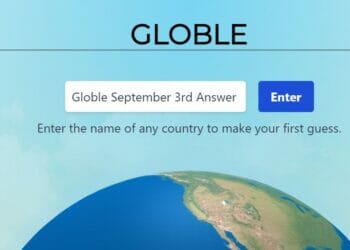 Globle September 3 Answer Today