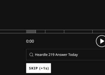 Heardle 1 October Answer and Hints Today 219