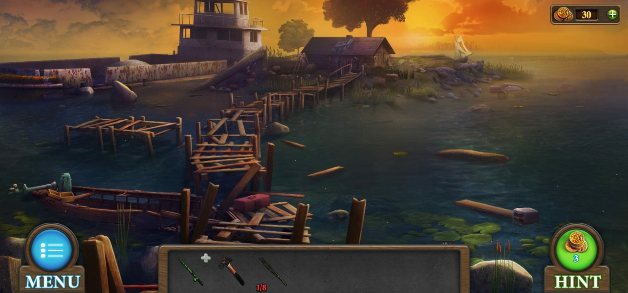 Tricky Doors Level 2 Fixing Bridge