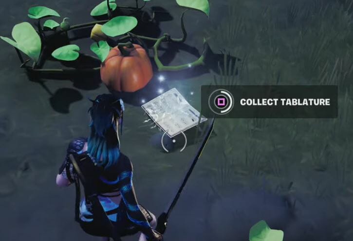 Collect Tablature Fortnite