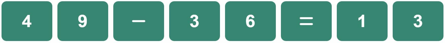Daily Bi-Nerdle Answer 2 - 31st October 2022