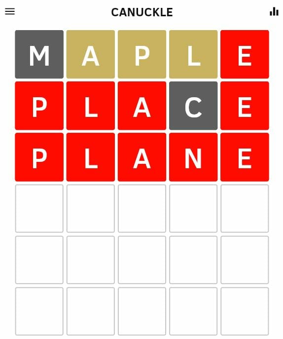 Daily Canuckle 166 Answer - 27th October 2022