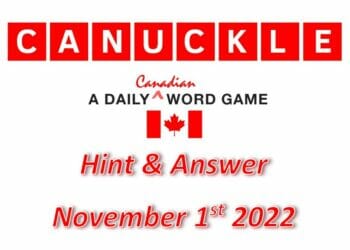 Daily Canuckle - 1st November 2022