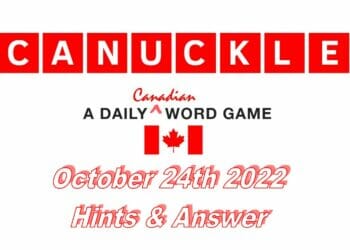 Daily Canuckle - 24th October 2022