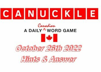 Daily Canuckle - 26th October 2022