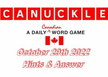 Daily Canuckle - 29th October 2022