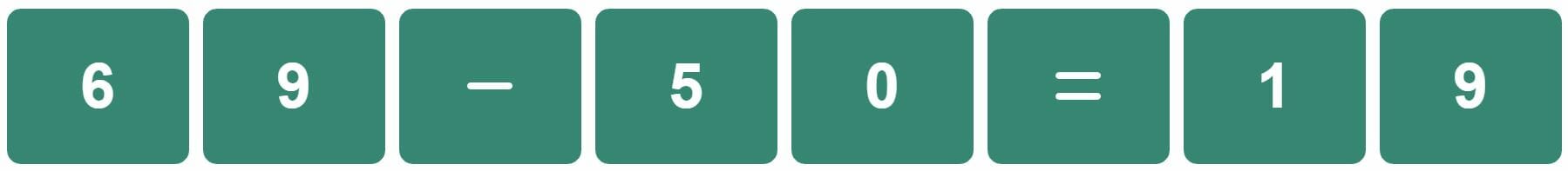 Daily Classic Nerdle 285 Answer - 31st October 2022