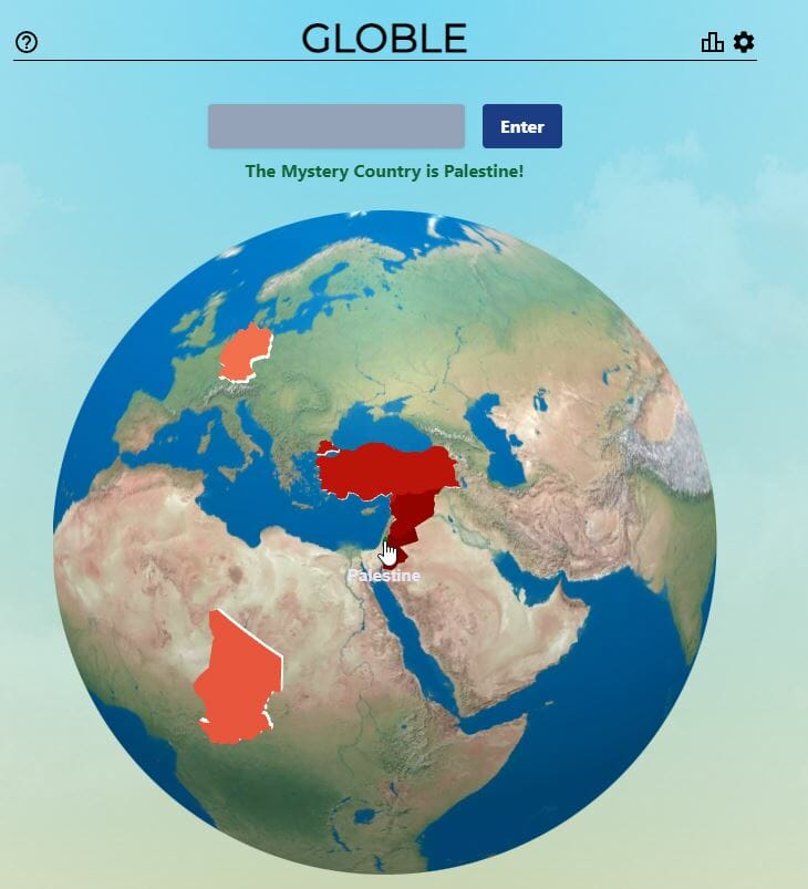 Daily Globle Answer - 23rd October 2022