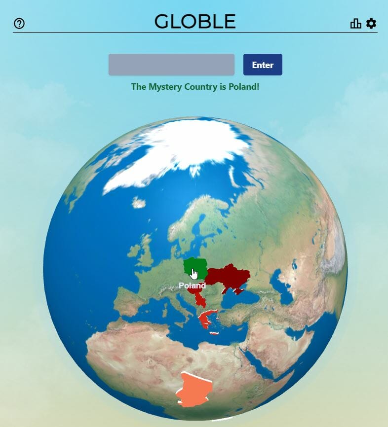 Daily Globle Answer - 3rd October 2022