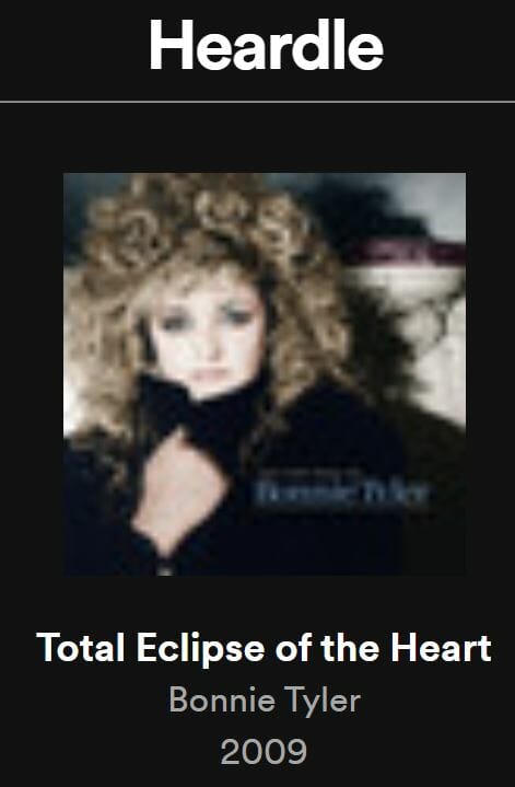 Daily Heardle Answer - 24th October 2022
