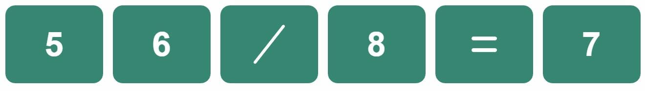Daily Mini Bi-Nerdle Answer 1 - 1st November 2022